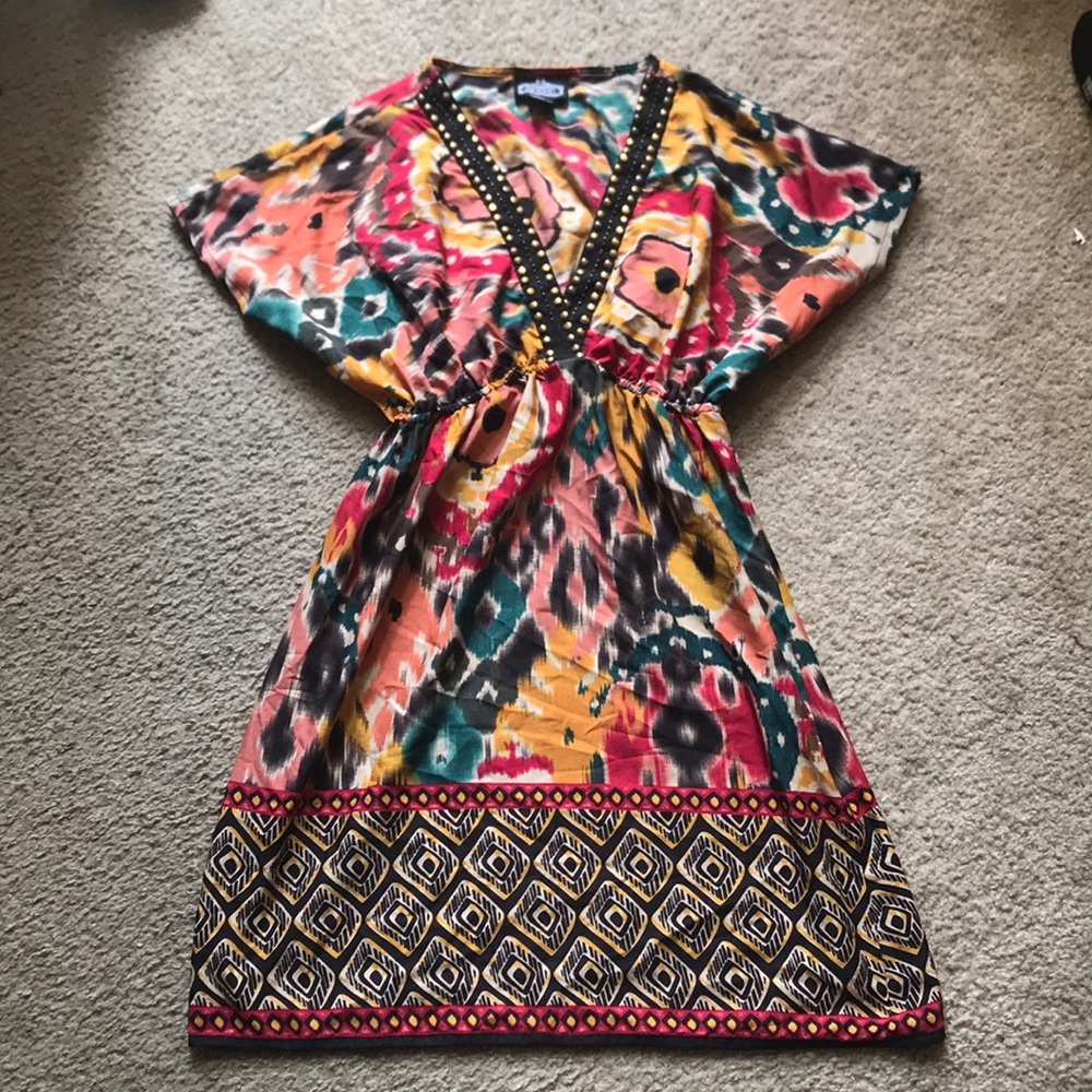Tribal print dress